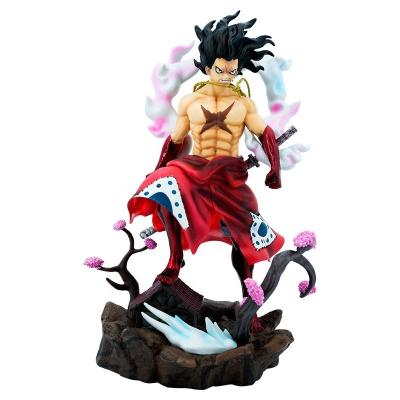 China Collectible PVC One Piece Statue Cartoon Toy New Fashion Standee Zoro Gk Model Action Number Toys Doll for sale