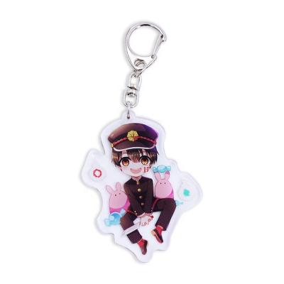 China Game Cartoon Animation Manufacturers Custom Acrylic Key Chain Promotional Key Chain Plastic Keychain for sale