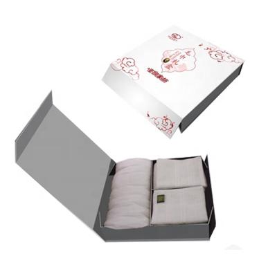 China Wholesale And Customized Recyclable Baby Clothes Gift Box Scarf Scarves Packaging Box for sale