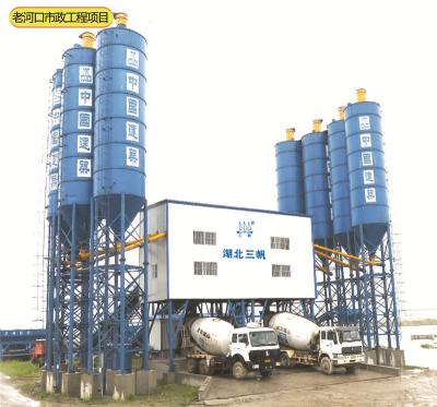 China Construction worksÂ   HZS120 Portable Mobile Ready Mixed Concrete Batching Plant For Sale for sale