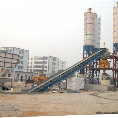 China Construction worksÂ   Cheap Price HZS120N Mobile Ready Mix Concrete Plant Cement Silo Portable Mobile Batching for sale