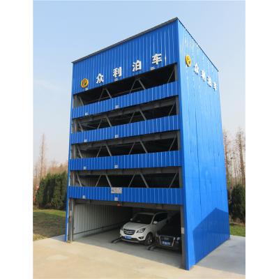 China Hotels Smart Hydraulic Multilevel Automatic Car Parking System for sale