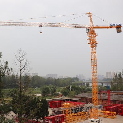 China Construction worksÂ   QTZ80 factory wholesale price 6t building big construction tower crane for sale