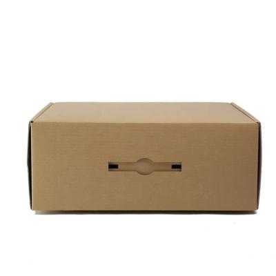 China Recycled Materials Customized Corrugated Paper Folding Cardboard Boxes Shipping Packaging Packaging For Products for sale