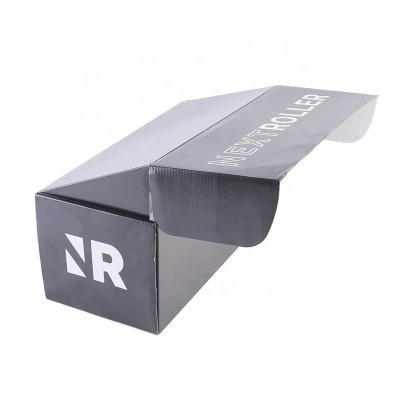 China Recyclable Custom Logo Foldable Packaging Corrugated Cardboard Ad Paper Retail Box for sale