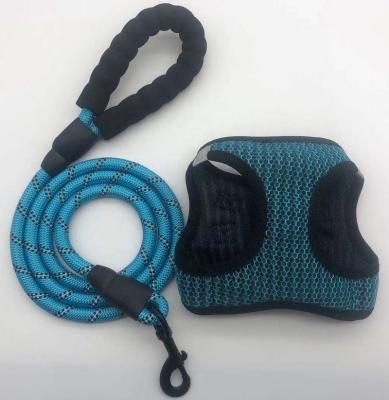 China Stocked Dog Harness Padded Set With Leash For Pet for sale