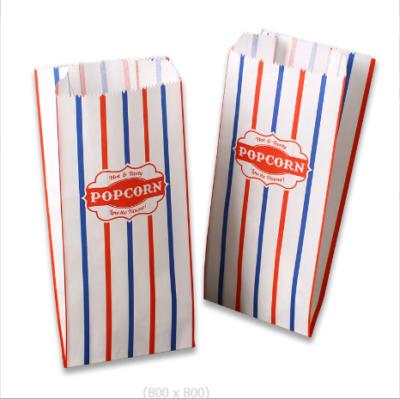 China Custom Printing Disposable Bread Burger Coffee Paper Bag Kraft Paper Coated Disposable Oilproof Bag for sale