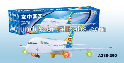 China A380-200 Airplane Instant Instant Electric Sound Light Model for sale