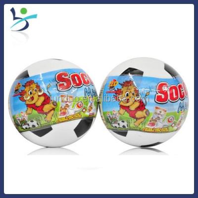 China Recycled Materials World Cup Soccer Shape Candy Jar Candy Jar Candy Container Candy Toy For Kids for sale