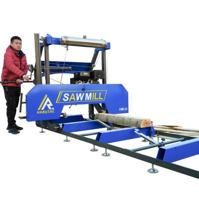 China Horizontal Portable Woodworking Circular Sawmill Chainsaw Portable Sawmill Horizontal for sale