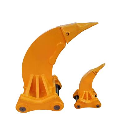 China EXCAVATOR Heavy Duty Rock Boom and Arm Mini Ripper Buckets Excavator Attachment Ripper for Excavator for sale