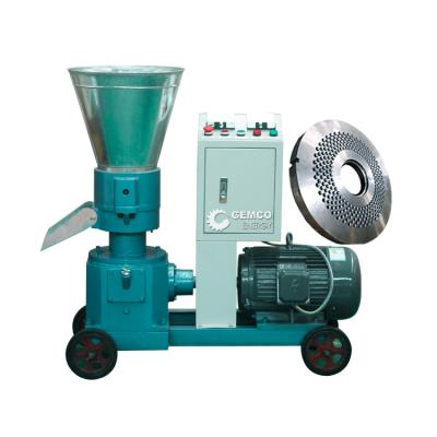 China Animal feed pellet mill spare part GEMCO flat die press farm use alfalfa animal feed processing machinery for sale