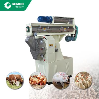 China GEMCO Poultry Feed Factory Price Low Cost 1-2 Ton Poultry Pellet Production Ring Cylinder Designed Die Animal Feed Pellet Machine for sale