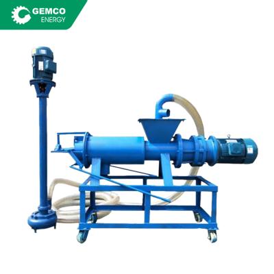 China Heating Drying Dewater Mini Size Pig Horse Chicken Fertilizer Cow Dung Dewatering Machine for sale