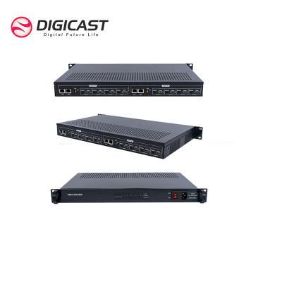 China Highly Compact 1U 8 Channels IPTV Stream Pro Broadcasting Video Encoder DMB-8908A for sale