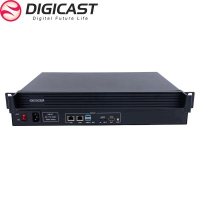 China 2 Gigabit Ethernet for transmission; 100M/1000M*RJ45 High Performance DMB-8900AD 1U IP Support RTMP HLS RTSP IPTV Streaming Server for sale