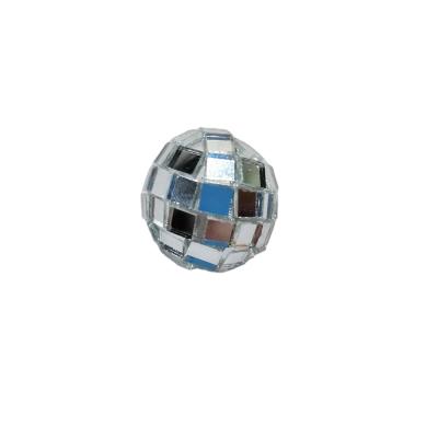 China Home Fashion Mini Size Mirror Disco Balls Glass Lens Ball Decoration For Window Hanging for sale