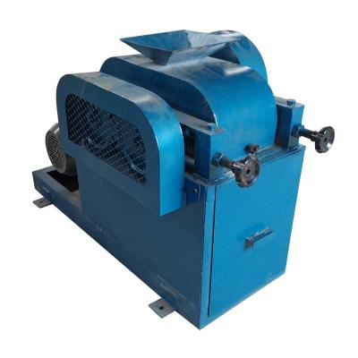 China Small Scale Portable Stone Lab Double Roll Crusher For Stone Rock Mineral Crushing Plant for sale