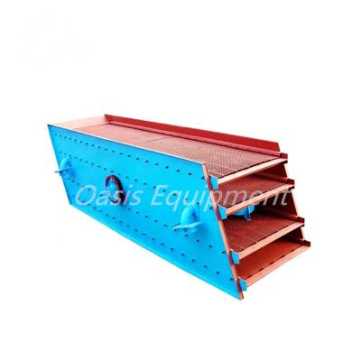 China energy & Large Capacity Sand Separator Machine Coal Gold Gravel Mining Silica Sand Circular Linear Vibrating Screen for sale