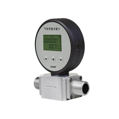 China Compressed Air Oxygen Nitrogen Mass Flow Meter AMS2106 for sale