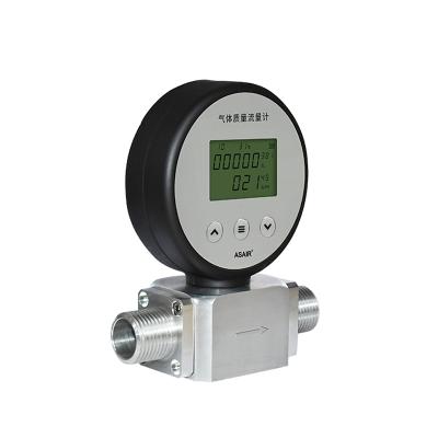 China AS2106 Mass Flow Meter Digital Display Gas Mass Flow Meter 2021 for sale