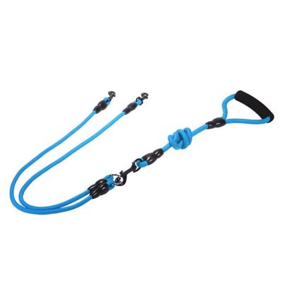 China Two Sustainable Leashes On A Dog 360 Tug Without Poop Bag Empty Channel New Design With Bowl Dog Leashes for sale