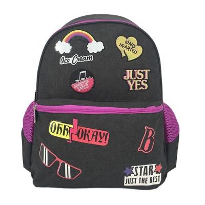 China Fasion Kids Stationery Backpacks For Girls Middle High School Bags Bookbag Student Travel Bag for sale