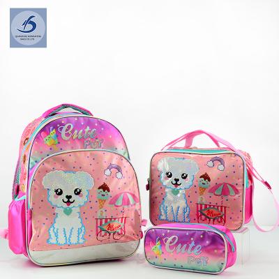 China 2021 Special Design Cute Smiggle Mochilas Kids With 3 Sets School Bags For Girls Backpacks for sale