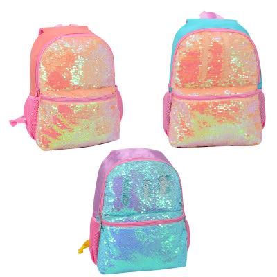 China SEQUIN school bag kids light weight RTS 2021 backpack teens school bag travel backpack cheap stcok for sale