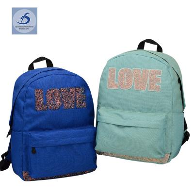 China Other Waterproof Denim Tote Bag Backpack For Teens Outdoor Bags For College for sale