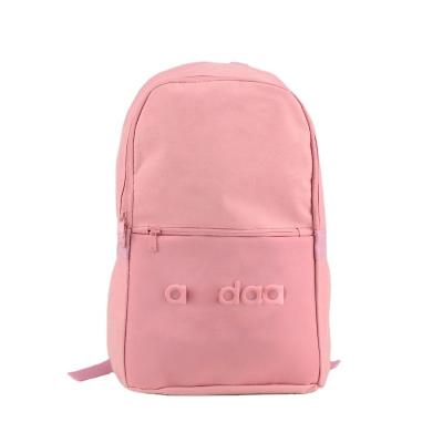 China Other Best Selling Quality 600D Polyester Simple Design School Bag Backpack For Teenagers for sale