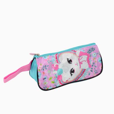 China Lightweight Pencil Case One Zipper Simple Design Bag Promotional Stationery Contain Pen for sale