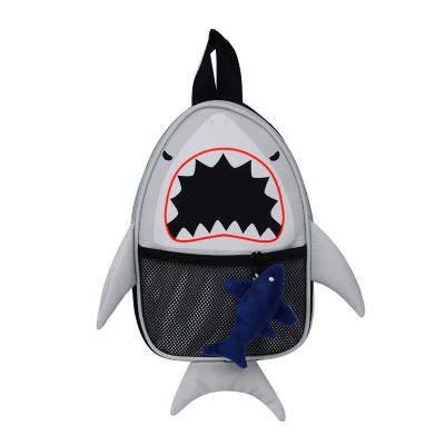 China Lightweight Kid's Bag For Kindergarten Children Backpack Cute Shark Back To School for sale