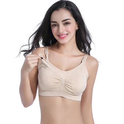 China New Breathable Hands-free Special Breast Pump Breast Bra Breast Pump Bra Without Underwire Nursing Bra for sale