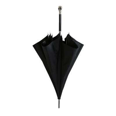 China 2021 New Fashion Automatic Open Straight Handle Umbrella Special Personality Umbrella Props Gentleman Straight Umbrella for sale