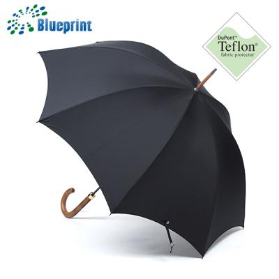 China Wholesale Italian Straight Automatic Open Luxury Umbrella Windproof Umbrella With 210T Coated for sale