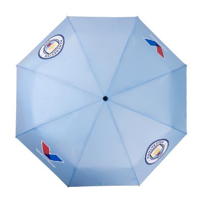 China 3 Fold Automatic Umbrella With Printing Custom Compact Automatic Umbrellas Sale Customize Logo Printing Luxury Rain Umbrella Portable 3 Fold Automatic Umbrella for sale