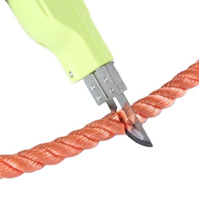 China Rope Factory Price Small MOQ Customized Hand Held Fabrics Strap 80w Electric Leather Heat Robe Cutter Hot Knife for sale