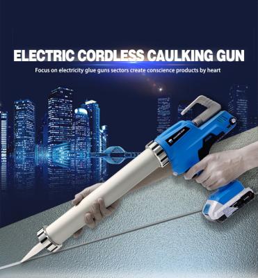 China Cordless Electric Caulking Gun Portable Glass Putty Gun Handheld Rechargeable Hard Rubber with CG21 Battery for sale