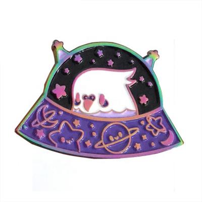 China Popular Stained Glass Enamel Pin From China Manufacturer Wholesale for sale