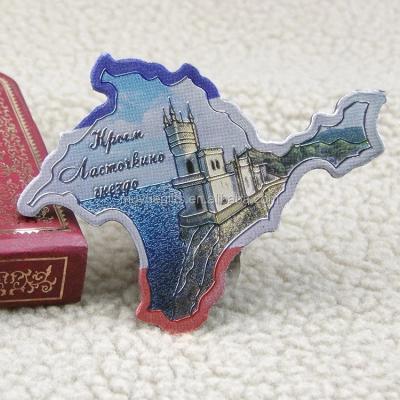 China Shape Cities Paris Custom Souvenir Fridge Magnet for sale