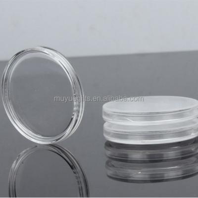 China Recyclable Acrylic Packaging Boxes For Coin , Plastic Coin Capsules for sale