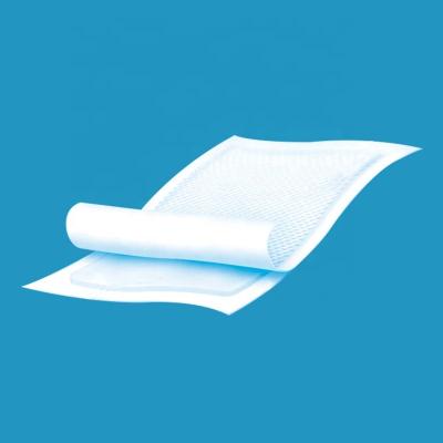 China Breathable Plain Weave Disposable Incontinence Care Pads Sanitary Pads Bed Mat for sale