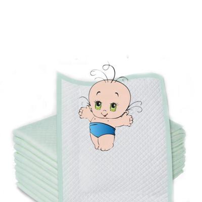 China Disposable Baby Changing Pads Absorbent Soft And High Plain Weave for sale