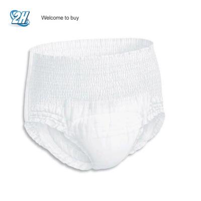 China Japan Disposable Adult Diaper Plain Weave Plastic Pull Up Panty Pants for sale