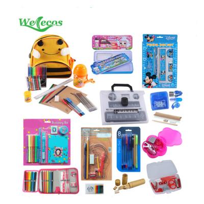 China 2021 Wholesale Promotion Office Stationery Eco-friendly Back To School Mini Stationery Set For Students for sale