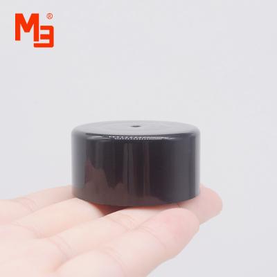 China Wonderful Hand Feeling Soft Unscrewing Feeling M20 Customized Black Plastic Capsule Double Wall Screw Cap With Various Specifications for sale