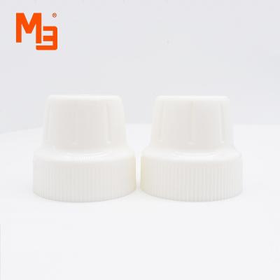 China Wonderful Hand Feeling 45mm Laundry Detergent Bottle Smooth Unscrewing Clear Plastic High Quality Liquid Screw Cap for sale