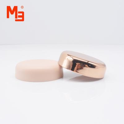 China Wholesale Cosmetic Hand Feeling 38mm Factory Price Smooth Screw Lid Smooth Unscrewing Plastic Capsule for sale