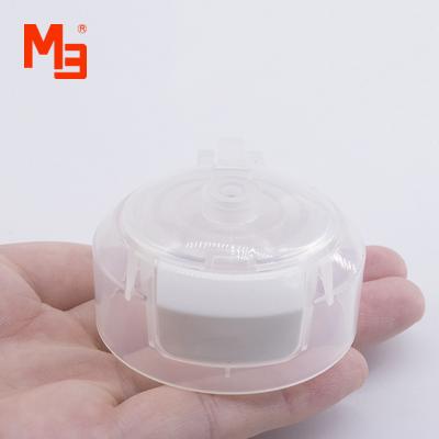 China Wholesale Cosmetic Automatic Flip Top Smooth Bottle Cap Smooth Opening 24mm Bottle Press Wonderful Hand Feeling PP Material Spiral for sale